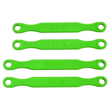 RPM Bl2 Camber Link Set For Traxxas 4WD Vehicles - Green