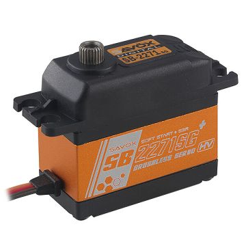 Savox SB-2271SG+ HV Digital Brushless Servo 20kg/0.065s@7.4v
