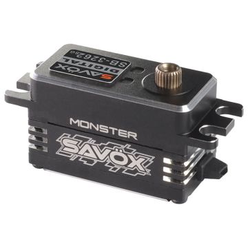 Savox HV Low Profile Brushless CNC Servo 28kg/0.08S@7.4v