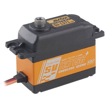 Savox 'High Voltage' Std Ultra Fast 25kg/0.08@7.4v Updated
