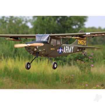 Seagull L-19A Bird Dog (Chickenman) (60-80cc) 3.09m (122.0in) RC Model Plane