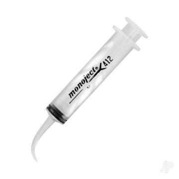 12ml Curved Precision Syringe POL1012/C Hobby Tools - Model Craft Collection