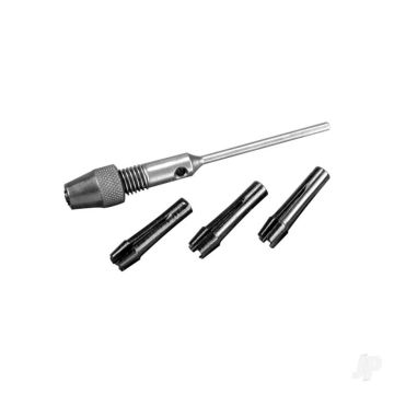 Modelcraft Adaptor Chuck Set With 4 Collets (Capacity 1.0-3.2mm) (PPV5155)