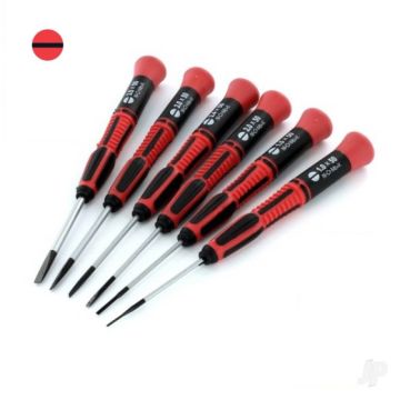 Modelcraft 6-piece Slotted Screw Driver Set (PSD1600)