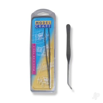 Modelcraft Heavy Duty Tweezers 7in Curved (PTW5351)
