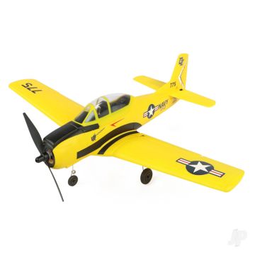 Top RC Mini T-28 RTF (Yellow) – Mode 1 (450mm) RC Model Plane