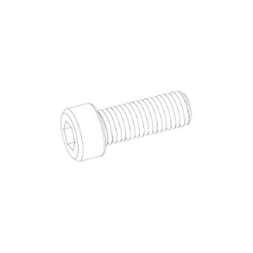 UDI RC 2.5*8hm Hex Sh Cap Machine Screw 8pcs