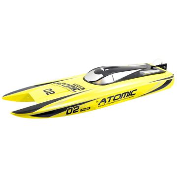 Volantex Racent Atomic 70cm Brushless RC Boat RTR - Yellow