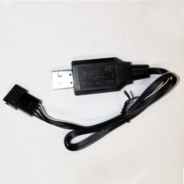 Volantex Vector 28/Tumbler/Claymore 7.4V USB Charger with New Black Plug