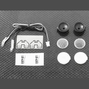 RC4WD 1/10 Round Ipf Lights W/Led