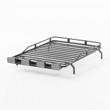 RC4WD Roof Rack With Light Pods For 1/18 Gelande D90 (Black)