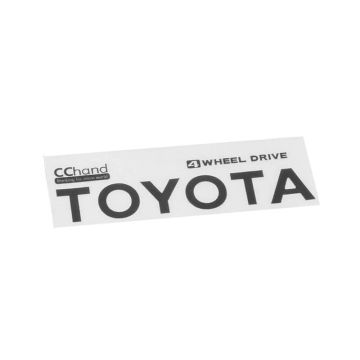 RC4WD Metal Rear Emblem For TF2 Mojave Body (Black)