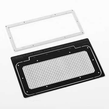 RC4WD Kahn Style Front Grille For D90/D110 Bodies (Black)