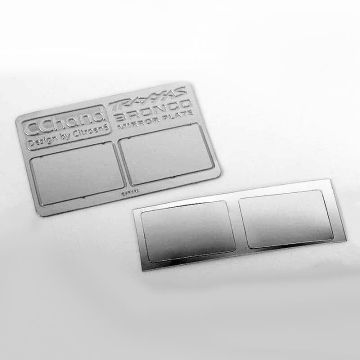 RC4WD Mirror Decals For Traxxas TRX-4 '79 Bronco Ranger XLT