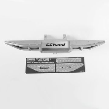 RC4WD Ranch Rear Step Bumper For Traxxas TRX-4 '79 Bronco Ranger XLT (Silver)