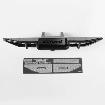 RC4WD Ranch Rear Step Bumper For Traxxas TRX-4 '79 Bronco Ranger XLT (Black)