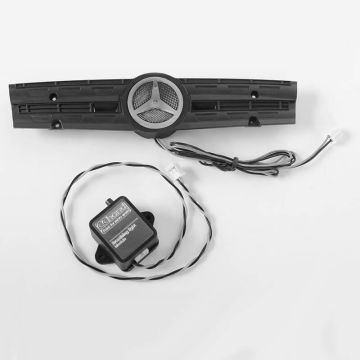 RC4WD Ambient Light Grill Logo W/Strobe Effect Unit For Mercedes-Benz Arocs Tipper Truck(B)