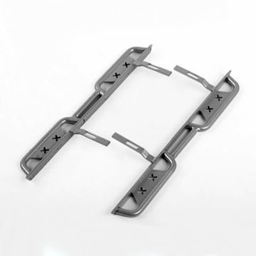 RC4WD Rough Stuff Metal Side Sliders For Axial SCX10 II 1969 Chevrolet Blazer (Silver)
