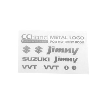 RC4WD Metal Emblems MST 1/10 CMX W/ Jimny J3 Body (Silver)