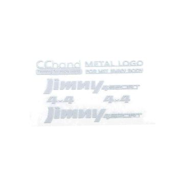 RC4WD Metal Emblems For MST 1/ 10 CMX W/ Jimny J3 Body (White)