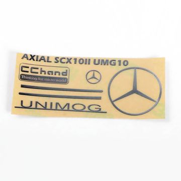 RC4WD Emblem Set For Axial 1/10 SCX10 II UMG10 4WD Rock Crawer