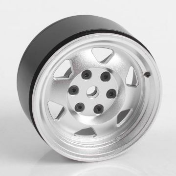 RC4WD OEM Xj 1.9" Beadlock Wheels (Chrome)