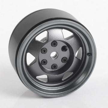 RC4WD OEM Xj 1.9" Beadlock Wheels (Gunmetal)