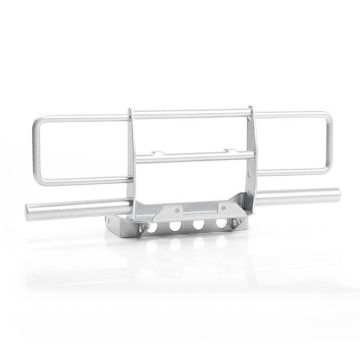 RC4WD Oxer Steel Front Winch Bumper For Vanquish Vs4-10 Origin Body (Silver)