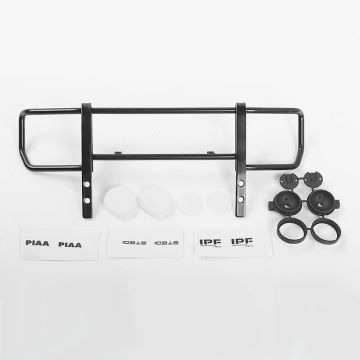 RC4WD Command Front Bumper W/White Lights For Traxxas Mercedes-Benz G63 AMG 6x6