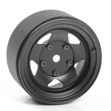 RC4WD Seren 2.2" Beadlock Wheels W/ Center Caps (Black)
