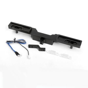RC4WD Oxer Rear Bumper W/ Towing Hook, Brake Lenses & Led Lights For Traxxas Mercedes-Benz G 63 AMG