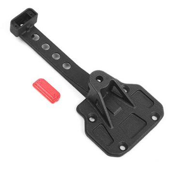 RC4WD Spare Wheel & Tyre Holder W/ Red High Rear Brake Light For Axial 1/10 SCX10 III Jeep Jlu Wrang