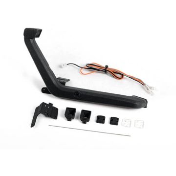 RC4WD Snorkel W/ Flood Lights, Led Kit & Antenna For Axial 1/10 SCX10 III Jeep (Gladiator/Wrangler)
