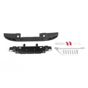 RC4WD OEM Wide Front Winch Bumper W/Steering Guard For Axial 1/10 SCX10 III Jeep (Gladiator/Wrang)
