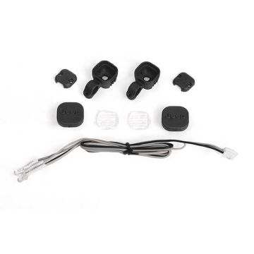 RC4WD Offroad Light Set W/ Led Light Kit For Axial 1/10 SCX10 III Jeep (Gladiator/Wrangler)