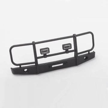 RC4WD Micro Series Tube Front Bumper W/ Flood Lights For Axial SCX24 1/24 1967 Chevrolet C10
