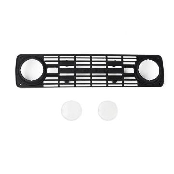 RC4WD Front Grille & Lenses For Axial SCX10 III Early Ford Bronco (Black)