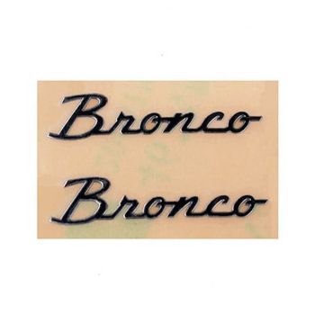 RC4WD Body Decals For Traxxas TRX-4 2021 Ford Bronco (Black)
