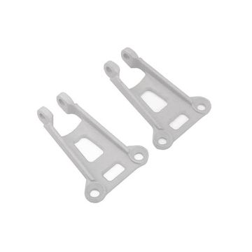 RC4WD Front Shock Mounts For Trail Finder 2 Chassis (Silver)