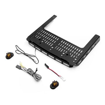 RC4WD Roof Rack W/ Light Bar & Warning Light For Traxxas TRX