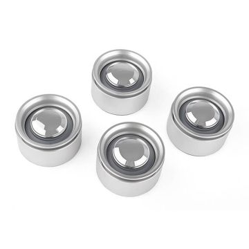 RC4WD Steam Roller 1.55" Aluminium Cap Wheels (4)