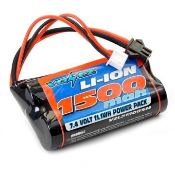 Voltz Li-Ion 7.4v 1500mah Battery W/SM 2.5 Connector