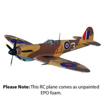 Xfly Supermarine Spitfire MkIX (1200mm) ARTF (no Tx/Rx/Batt) RC Plane - Unpainted