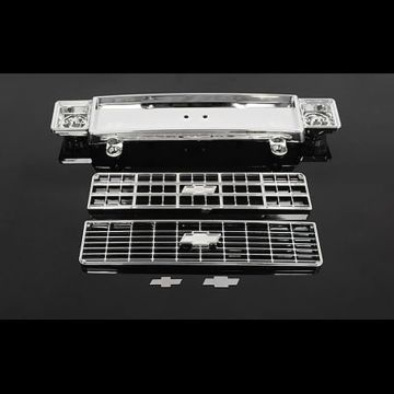 RC4WD Chevrolet Blazer & K10 Chrome Front Grill W/Optional I