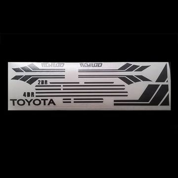 RC4WD Clean Stripes For Mojave II 2/4 Door Decal Sheet (Blac