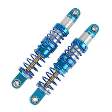 RC4WD King Off-Road Racing Shocks 80mm Silver/Blue