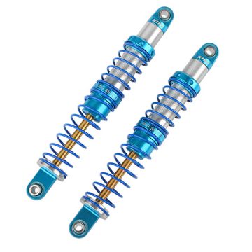 RC4WD King Off-Road Racing Shocks 100mm Silver/Blue