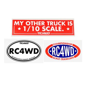 RC4WD Sticker Set 2023