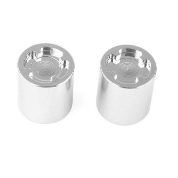 RC4WD 1/10 Scale Rear Hubs (Chrome)