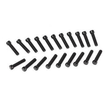 RC4WD Scale Hex Head Bolts (M2 X 8mm) Black